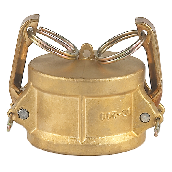 CF-V-Coupler Cap, Brass